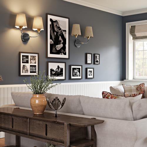 Bathroom Light Fixtures Over Mirror (Black Gold / 2 Light)