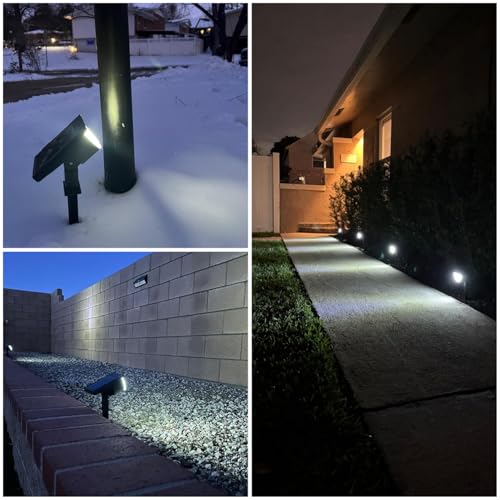 Solar Lights Outdoor Waterproof IP65 (6 Count)