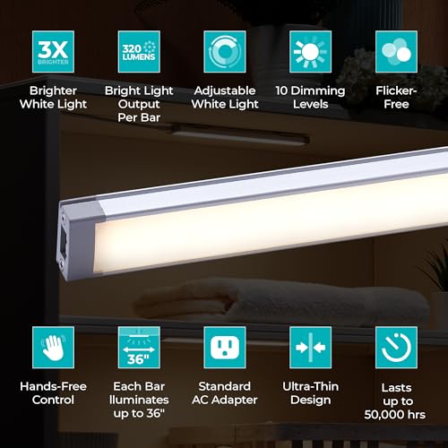 Works with Alexa Smart Under Cabinet Lighting Kit