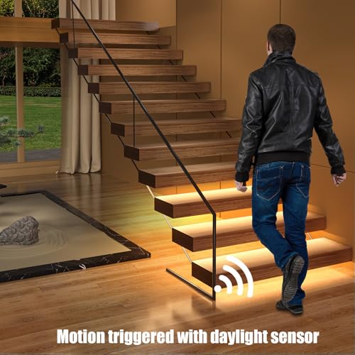 Motion Activated LED Stair Lighting Kit with Daylight Sensor SSL