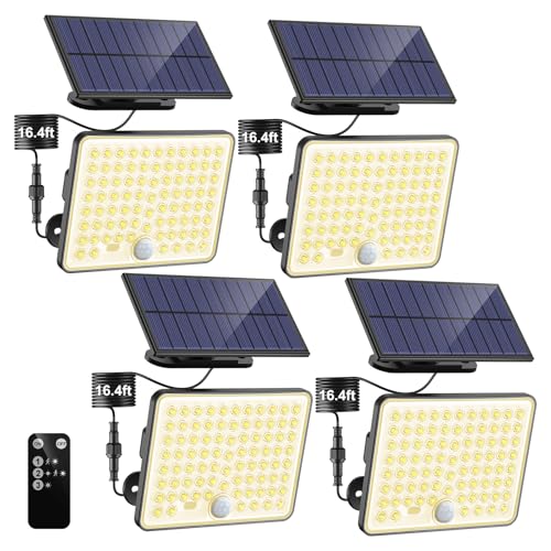Solar Lights Outdoor (4 Count)