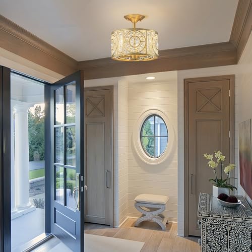 Semi Flush Mount Chandelier for Dining Room