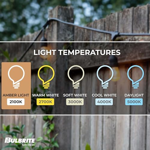 String15/E26-A19KT Outdoor-lightstrings, 48 Foot Black