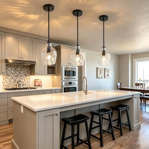 Black Pendant Lights Kitchen Island
