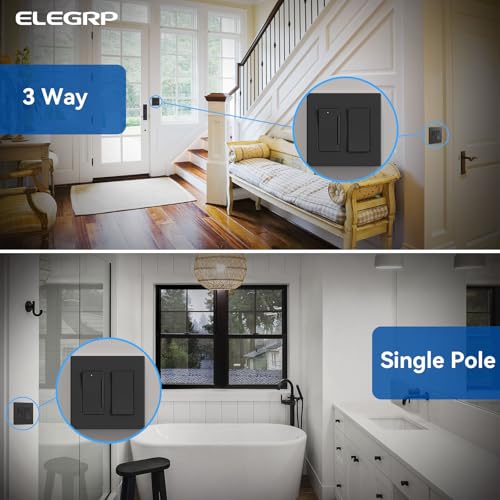 Dimmer Light Switch for 300W Dimmable LED (5 Count)