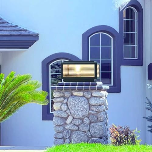 Solar Outdoor Post Light 10X10 in