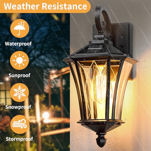 16" Solar Wall Lights