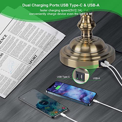 Green Bankers Lamp with Pull Switch