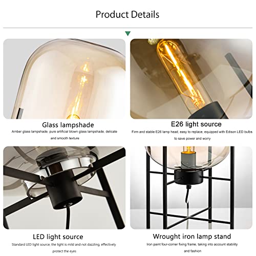 Modern Glass Table Lamp