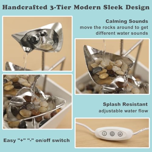 Trilogy Tabletop Fountain with 3