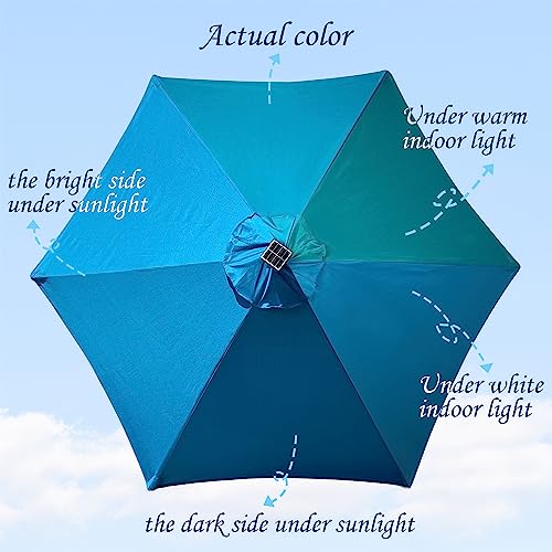 7.5 ft Solar Umbrella