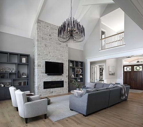 Modern Farmhouse Chandelier for Dining Room 36"