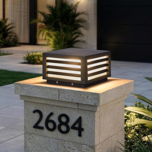 Glass Post Lights Outdoor
