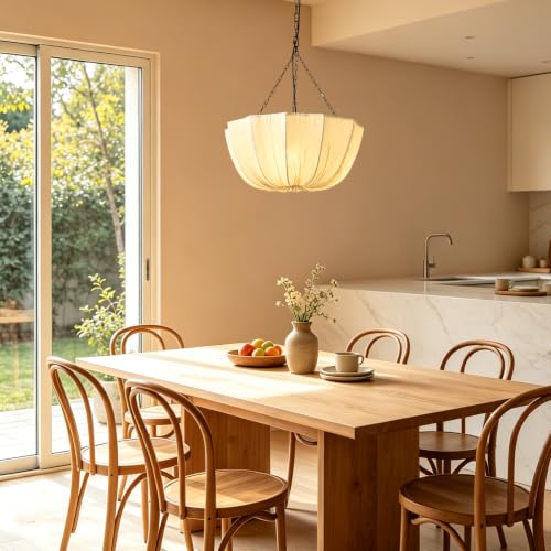 Lantern Fabric Pendant Light