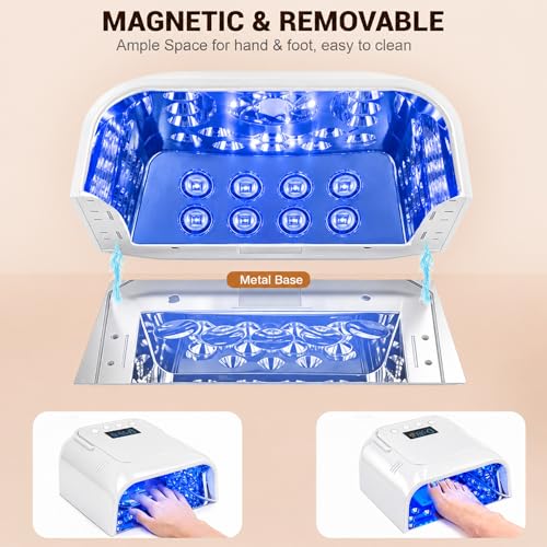 Rechargeable UV LED Nail Lamp Cordless