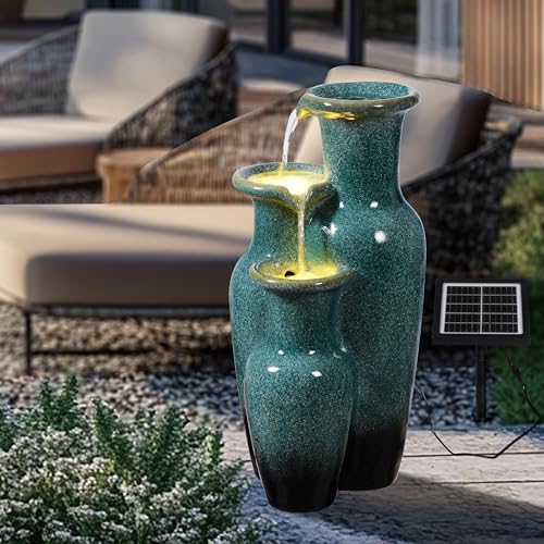 Solar Outdoor Water Fountain