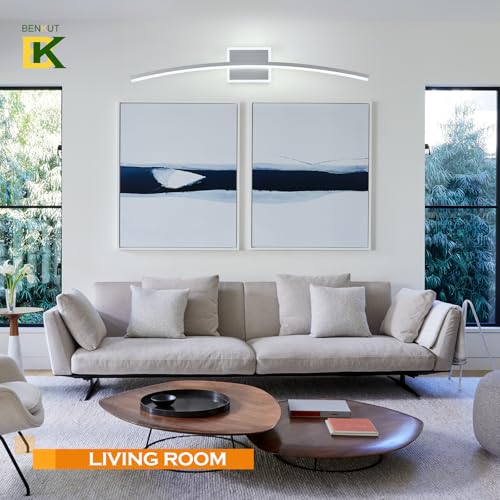 Modern LED Wall Sconce Silver LED Bathroom Light Fixtures Over Mirror Wall Lighting for Bathroom