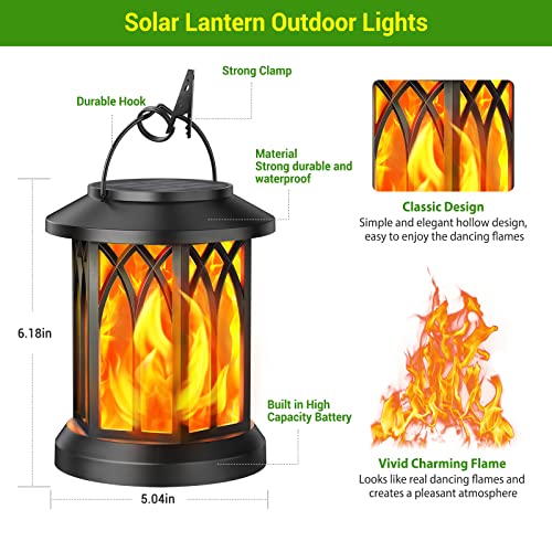 6 Pack Solar Lantern Outdoor Lights (6 Count)