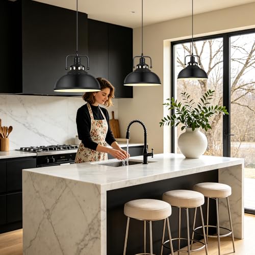 Farmhouse Pendant Light for Kitchen Island