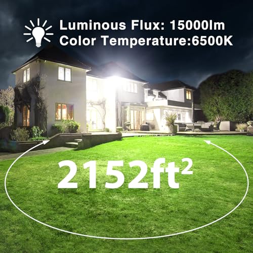 150W LED Flood Light Outdoor (2 Count)