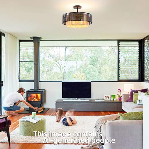 Boho Rattan Semi