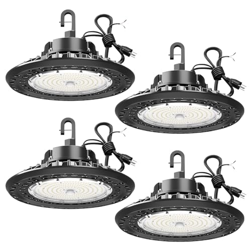 LED High Bay Light Super Bright Dimmable AC100 (4 Count)