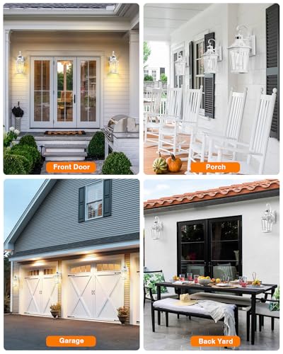 Outdoor Wall Lantern with Motion Sensor