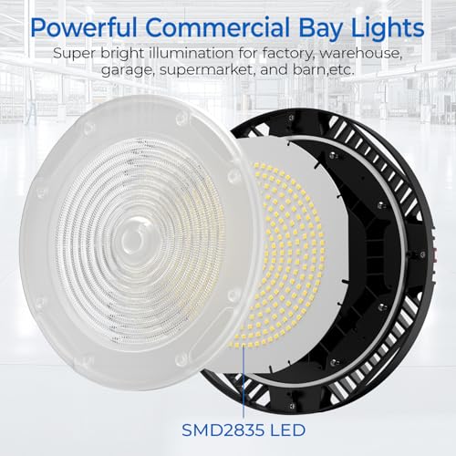 210W UFO LED High Bay Light (2 Count)