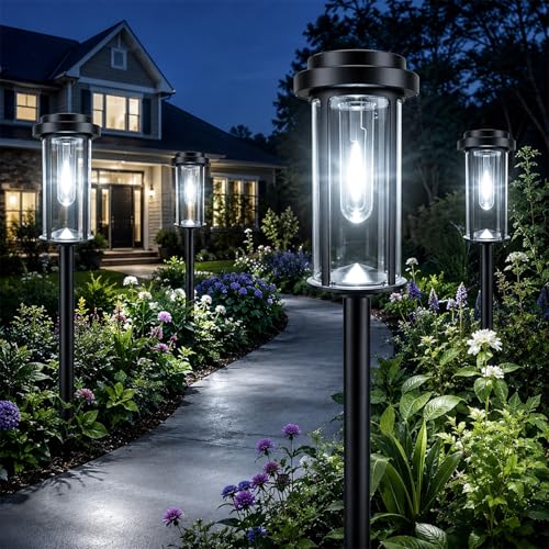 Solar Lights Outdoor Pathway (8 Count)