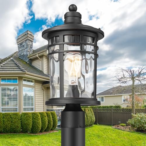 2 Pack Large Outdoor Post Lights Lamp Posts Outdoor Lighting (2 Count)