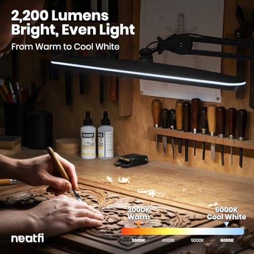 XL 2 200 Lumens 20W LED Task Lamp