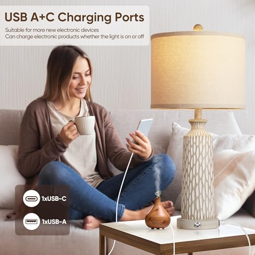 26" Lamps for Bedroom (2 Count)