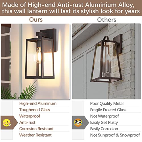 Outdoor Wall Light Fixtures (2 Count)