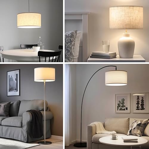Large Drum Lamp Shades Set of 2 (2 Count)