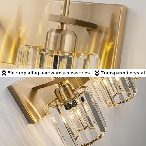 Modern Crystal Bathroom Vanity Lights