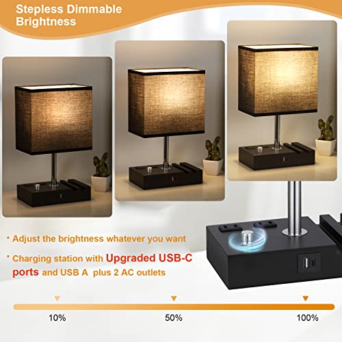Black Table Lamp for Bedroom