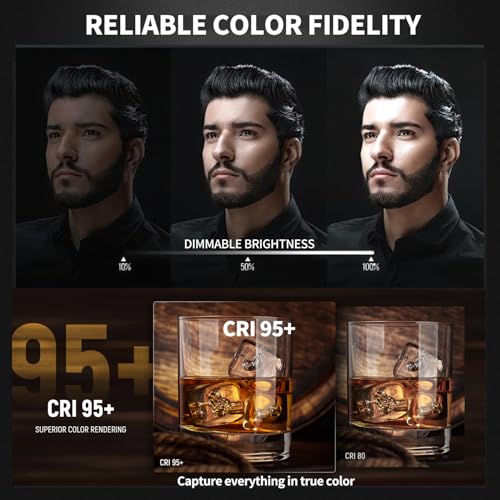 2Pack SL60W Studio LED Video Light Kit for Photography (2 Count)
