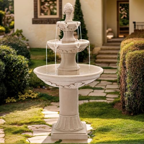 3 Tier Outdoor Water Fountain