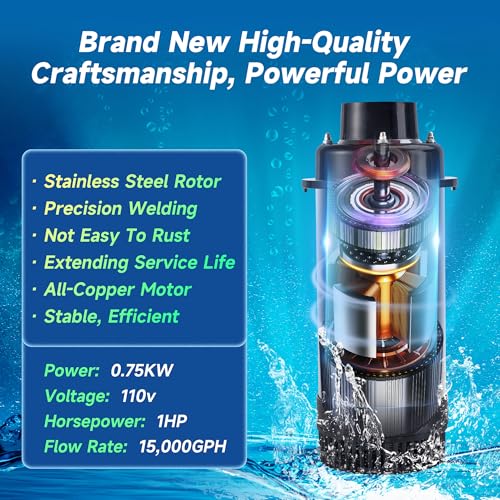Pond Fountain Aerator