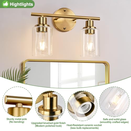 2 Light Bathroom Light Fixtures