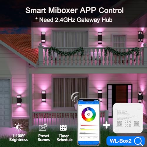 Smart Outdoor Wall Sconce