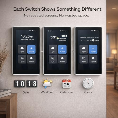 L10 Large LCD Smart Light Switch