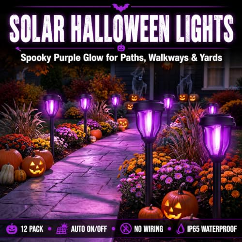 Solar Halloween Lights (12 Count)