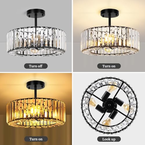 Semi Flush Mount Ceiling Light