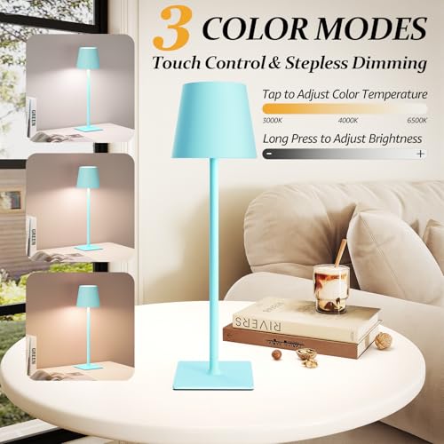 2 Pack Cordless Table Lamps
