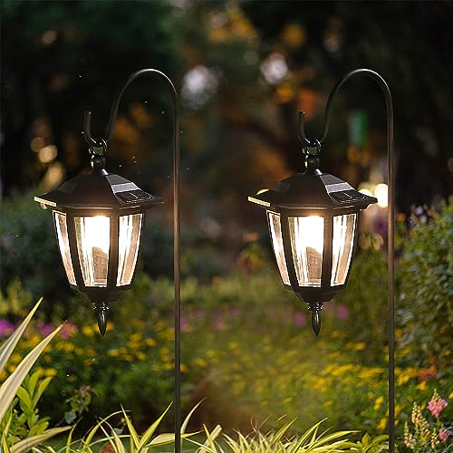 2 Pack Solar Hanging Lights Outdoor (2 Count)