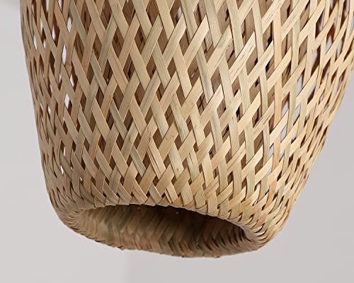 Bamboo Pendant Light Fixture One