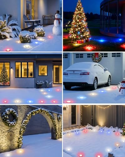 16 Pack Solar Lights Outdoor Waterproof (16 Count)