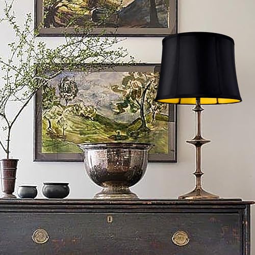 Black Lamp Shades Set of 2 (2 Count)