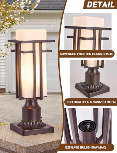 Oil Rubbed Bronze Outdoor Post Lights